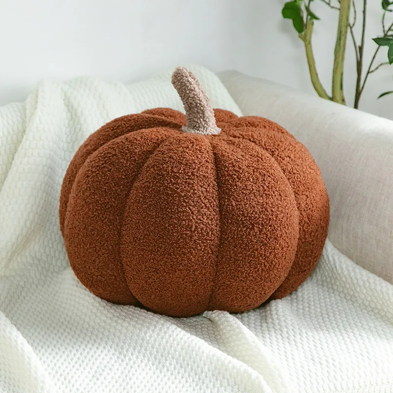 20cm Funny Pumpkin Soft Plush Sofa Cushion 