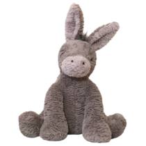 Animal Grey Donkey Soft Stuffed Plush Toy