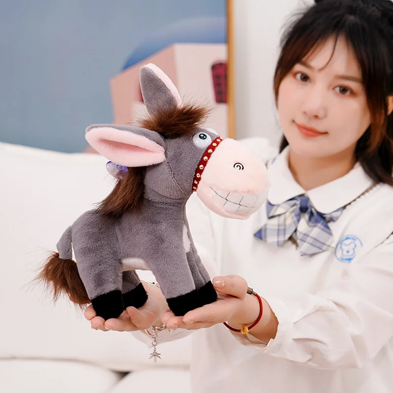 22cm Animal Donkey Soft Stuffed Plush Toy