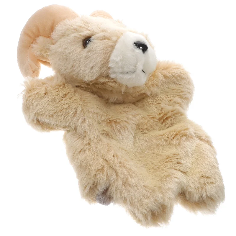 Goat Hand Puppet Soft Stuffed Plush Toy
