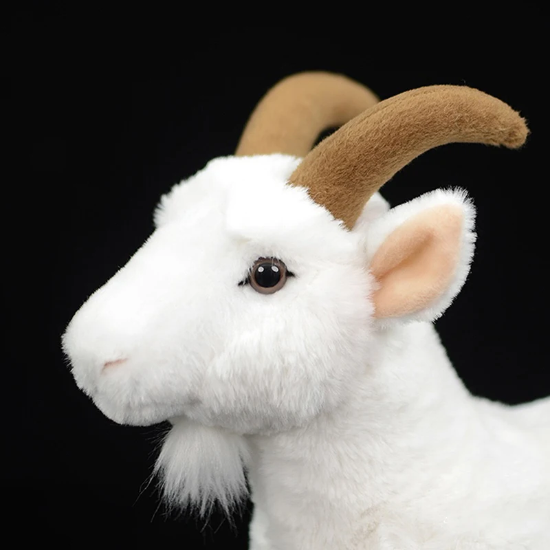 26cm Black Mountain Goat Soft Stuffed Plush Toy