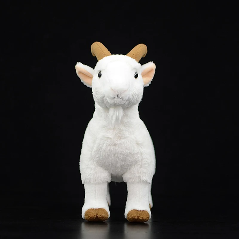 26cm Black Mountain Goat Soft Stuffed Plush Toy