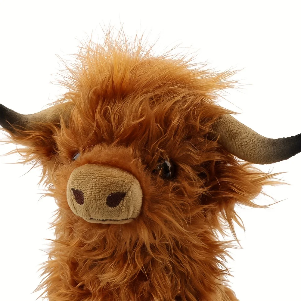 30cm Highland Kyloe Cow Soft Stuffed Plush Toy