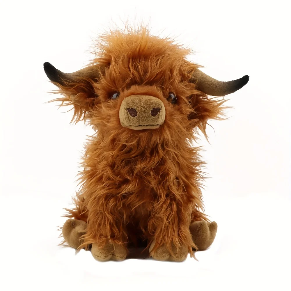 30cm Highland Kyloe Cow Soft Stuffed Plush Toy
