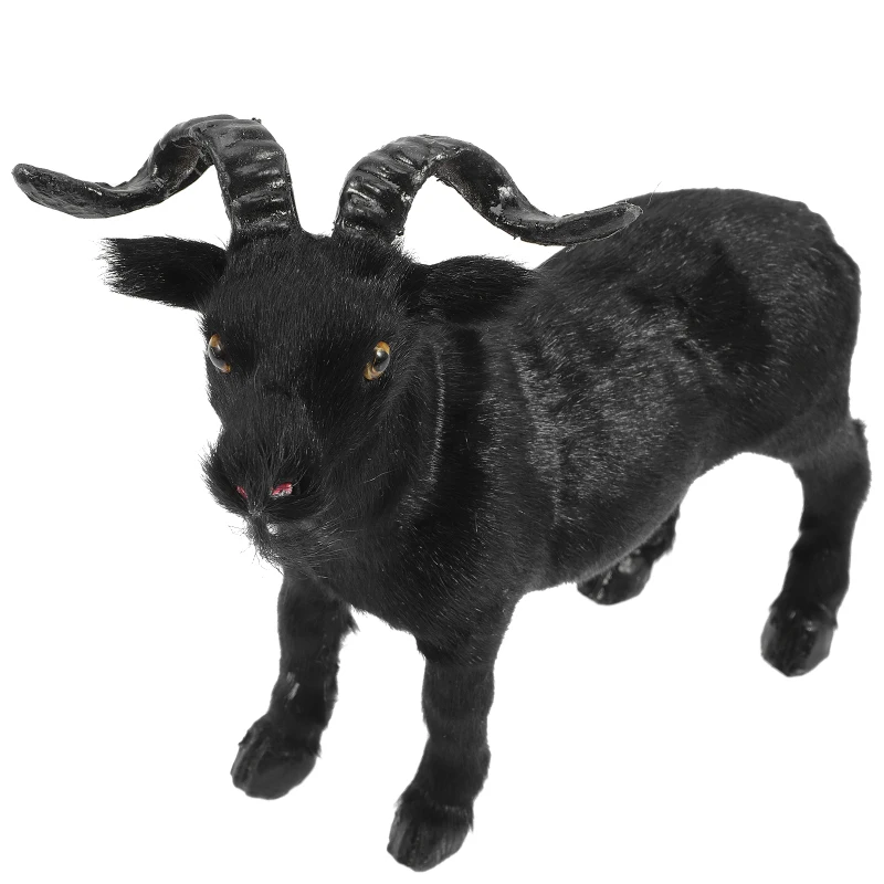 Black Goat Soft Stuffed Plush Toy