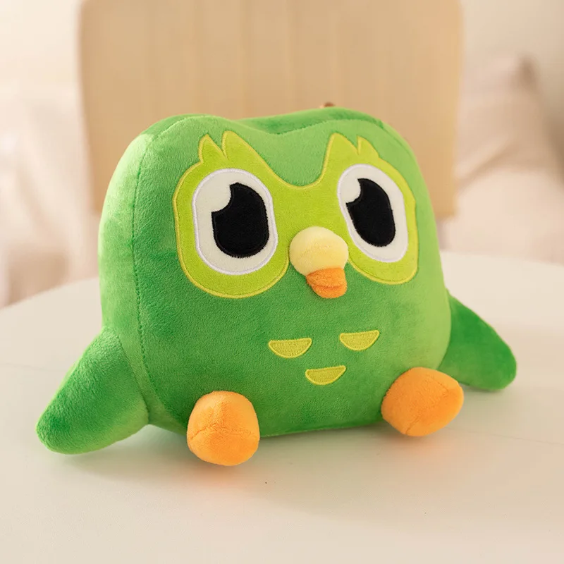 30cm Green Duolingo Owl Soft Stuffed Plush Toy