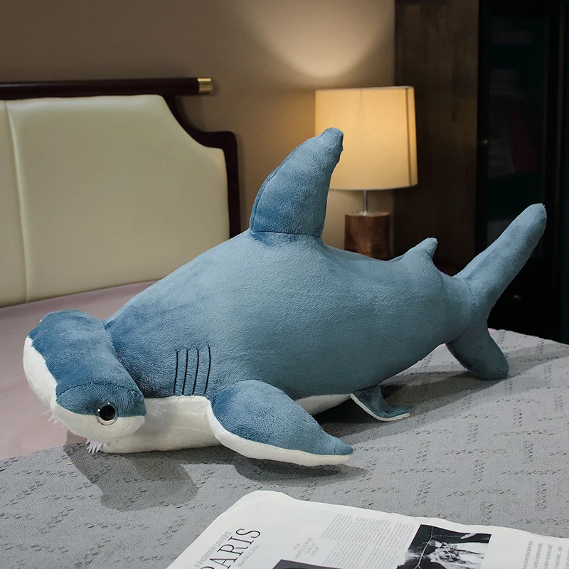 55-135cm Shark Soft Stuffed Plush Toy