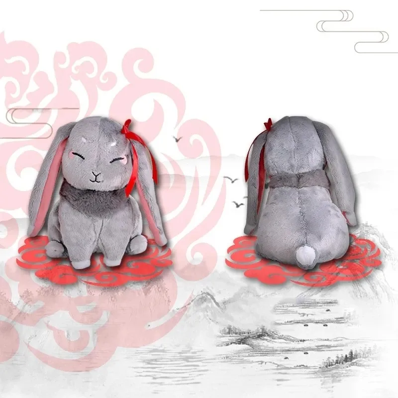 Kawaii Mo Dao Zu Shi Gray Rabbit Soft Stuffed Plush Toy
