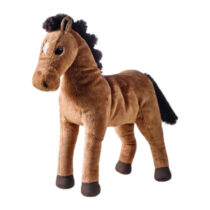 35cm Cartoon Brown Horse Soft Stuffed Plush Toy