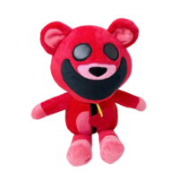 35cm Smiling Critters Red Bear Soft Stuffed Plush Toy