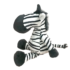 25cm-28cm Kawaii Jungle Zebra Soft Stuffed Plush Toy