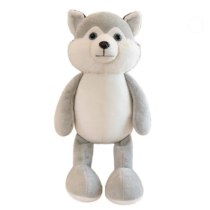 25cm-28cm Kawaii Jungle Husky Dog Soft Stuffed Plush Toy