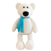 25cm-28cm Kawaii Jungle Blue Bear Soft Stuffed Plush Toy