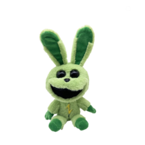 33cm Smiling Critters Green Bunny Soft Stuffed Plush Toy