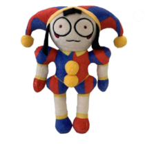25cm Cartoon Digital Circus Pomni Soft Stuffed Plush Toy