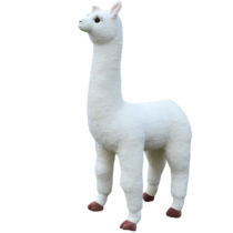 38-80cm Alpaca Standing Llama Soft Plush Toy