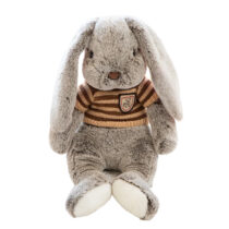Kawaii Big Ear Rabbit Wearing Sweater Soft Stuffed Plush Toy