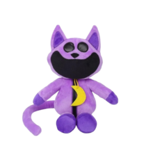 25cm Kawaii Smiling Critters Purple Catnap Soft Plush Toy