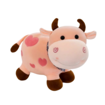 Cartoon Animal Cattle Cow Soft Plush Toy