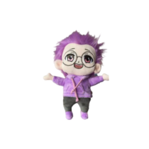 20cm Kawaii LankyBox Purple Justin Soft Stuffed Plush Toy