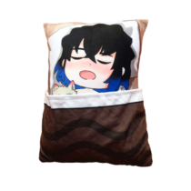 30cm Anime Demon Slayer Inosuke Hashibira Soft Plush Pillow