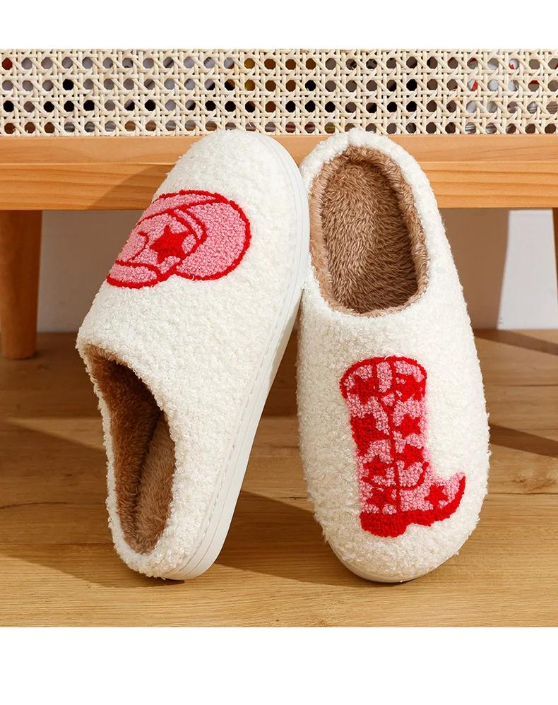 Cowgirl Hat And Boots Soft Plush Slippers - PlushStore.com - World of ...