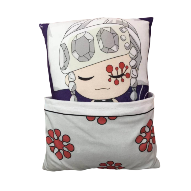 Demon Slayer Sleeping Tengen Uzui Soft Stuffed Plush Pillow