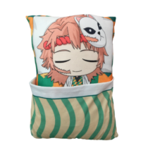 30cm Anime Demon Slayer Sleeping Sabito Soft Plush Pillow
