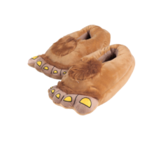 Cartoon Hairy Warm Big Feet Soft Stuffed Plush Slippers