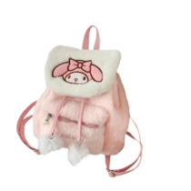 Sanrio Cartoon My Melody Soft Plush Backpack