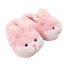 Cartoon Rabbit Women Winter Warm Soft Plush Slippers
