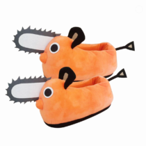 Chainsaw Man Pochita Soft Stuffed Plush Slippers