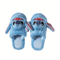 Cartoon Stitch Novelty Plush Slippers