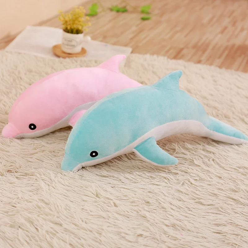 30cm Kawaii Realistic Dolphin Soft Stuffed Plush Animal