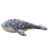 150cm Realistic Blue Whale Shark Soft Stuffed Plush Animal