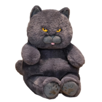 Kawaii Realistic Fat Cat Soft Stuffed Plush Animal