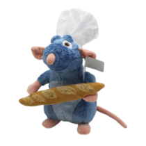 30cm Ratatouille Remy With Bread Soft Stuffed Plush Toy