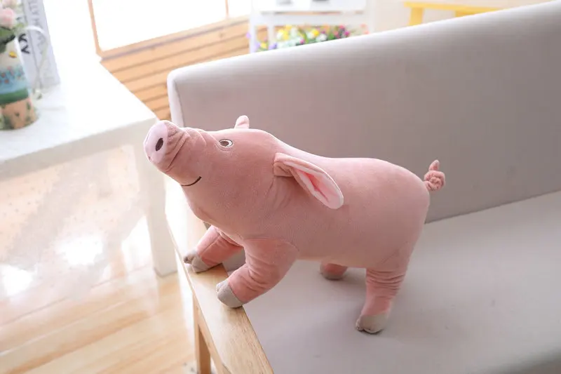 25-60cm Giant Pig Soft Stuffed Plush Toy 