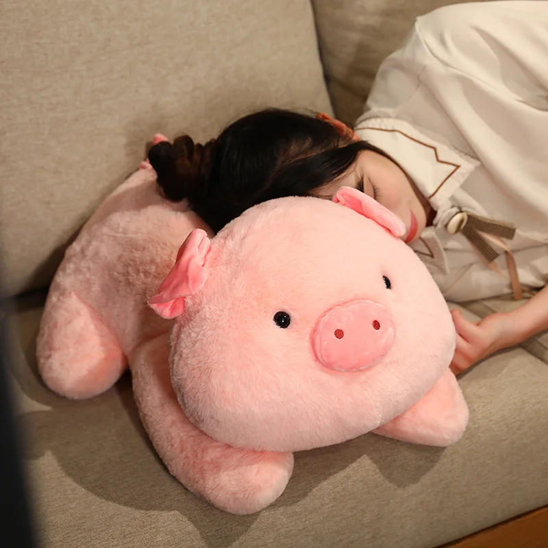 Pink Fluffy Pig Soft Stuffed Plush Toy