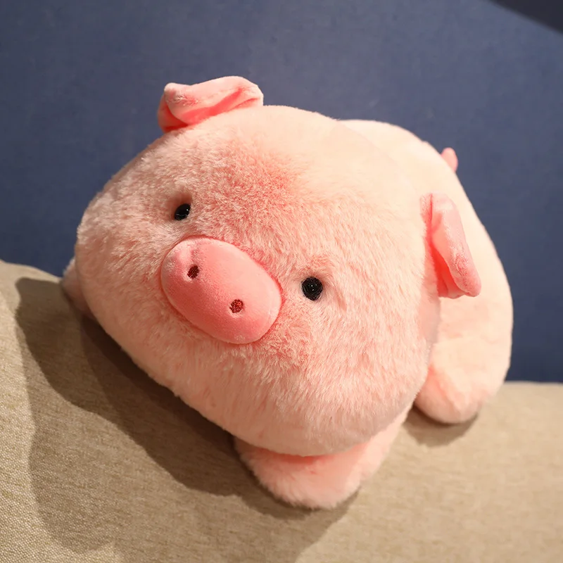 Pink Fluffy Pig Soft Stuffed Plush Toy