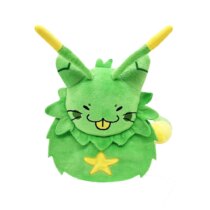 Gnarpy Discovers The Internet Green Cat Plush Toy