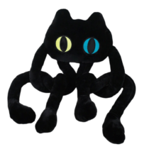 Long Legs Black Cat Octopus Soft Stuffed Pillow