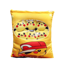 Cartoon Pokémon Pikachu Soft Stuffed Plush Pillow