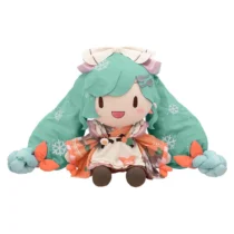 50cm Fuwapuchi Snow Miku Soft Stuffed Plush Toy