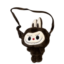 Cartoon Labubu Soft Plush Shoulder Bag