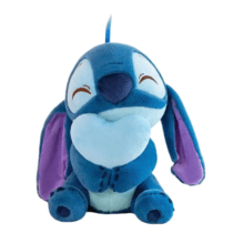 Stitch With Blue Heart Plush Toy