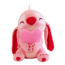 Kawaii Angel With Pink Heart Plush Toy