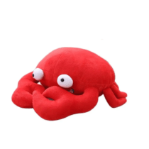 20-50cm Cartoon Red Crab Soft Stuffed Plush Toy