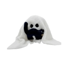 25cm Halloween Ghost Unbranded Cat Plush Pillow