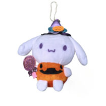 12cm Sanrio Halloween Cinnamoroll Soft Stuffed Plush Keychain